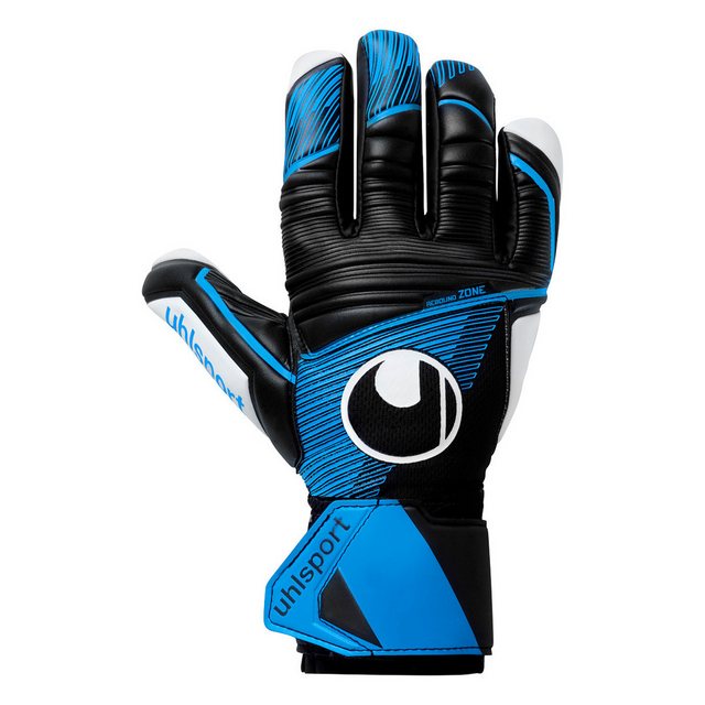 Bild von Uhlsport, Herren, Handschuhe, Torwarthandschuhe SOFT HN COMP, Schwarz, Weiss, Blau, (9.5)