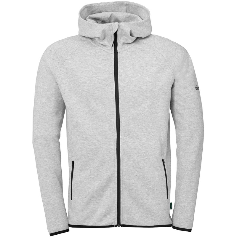 Bild von uhlsport ID Sweatjacke mit Kapuze Kinder dark grau melange 164
