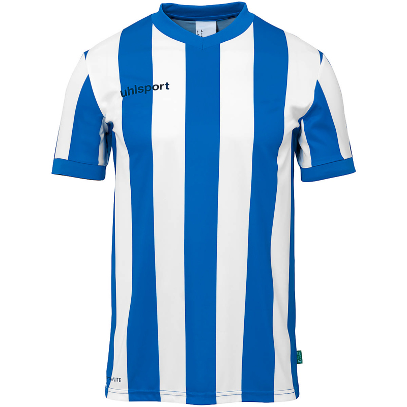 Bild von Uhlsport Retro Stripe Shirt Kurzarm 100226043 azurblau/wei? - Gr. M