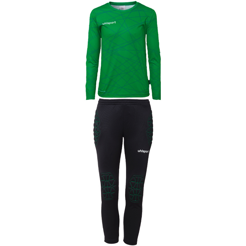 Bild von Prediction Torwart Set Junior Torwart Torhüter Bekleidungs-Set aus Shirt, Short, Baselayer und Fußballsocken, Fußball-Ausrüstung für Kinder und Jugendliche