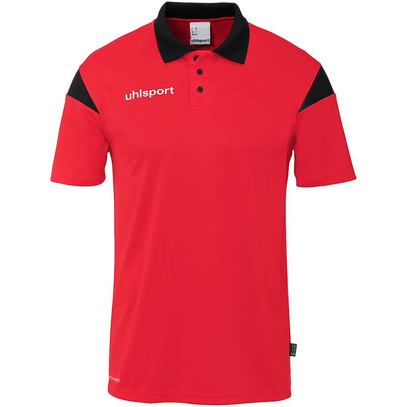 Bild von uhlsport Squad 27 Poloshirt Herren rot/schwarz XL