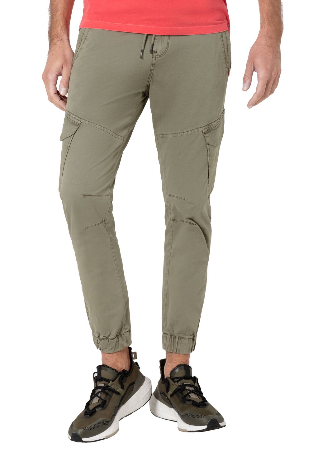 Bild von TIMEZONE Herren Cargo Hose REGULAR BROOKLYNTZ - Regular Fit - Grün - Light Tank Green