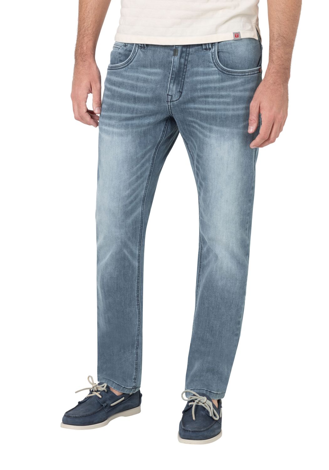 Bild von Timezone Herren Jeans REGULAR GERRITTZ - Mid Waist - Regular Fit - Blau