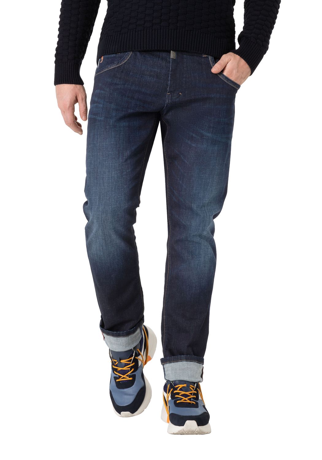 Bild von TIMEZONE Herren Jeans REGULAR JACKTZ - Regular Fit - Blau - Light Indigo Wash