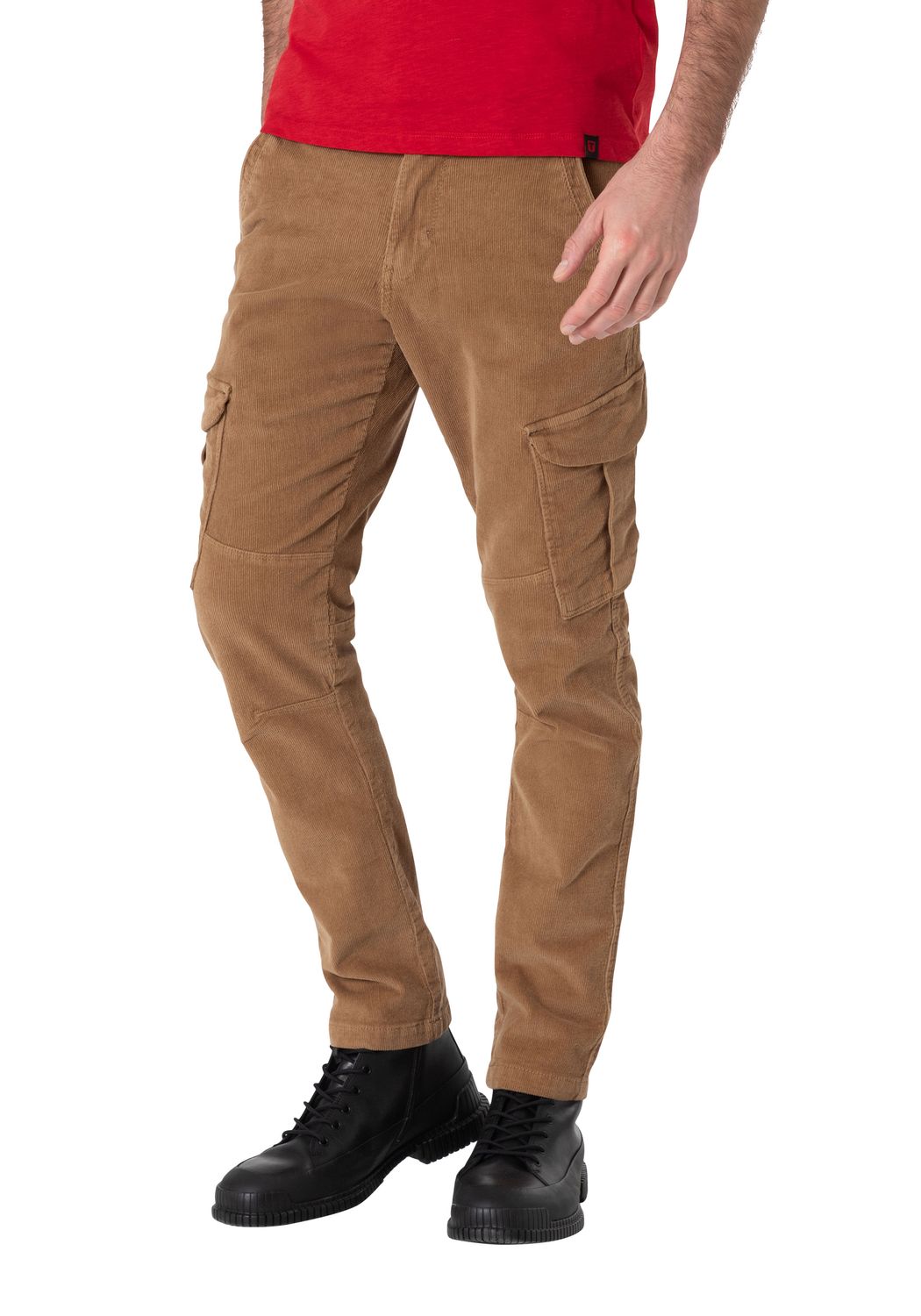 Bild von TIMEZONE Herren Cargo Hose REGULAR NIKLASTZ - Regular Fit - Grau Blau Grün Braun