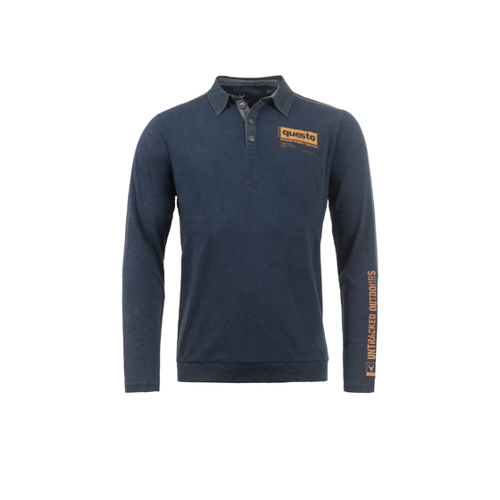 Bild von Questo Langarmshirt Fiorello in Moon Blue – Stilvoll und Bequem