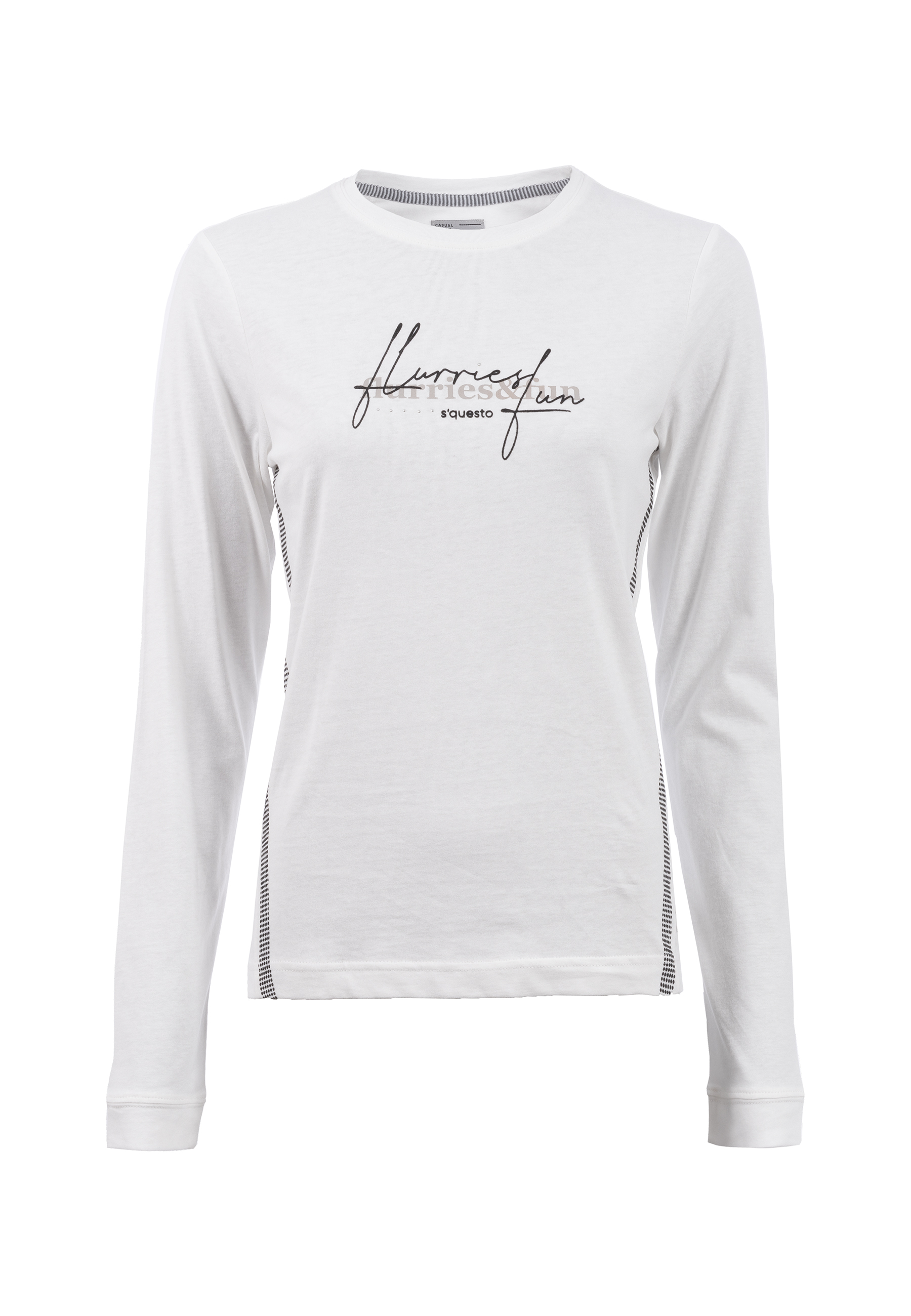 Bild von Soquesto Langarmshirt Meelika offwhite