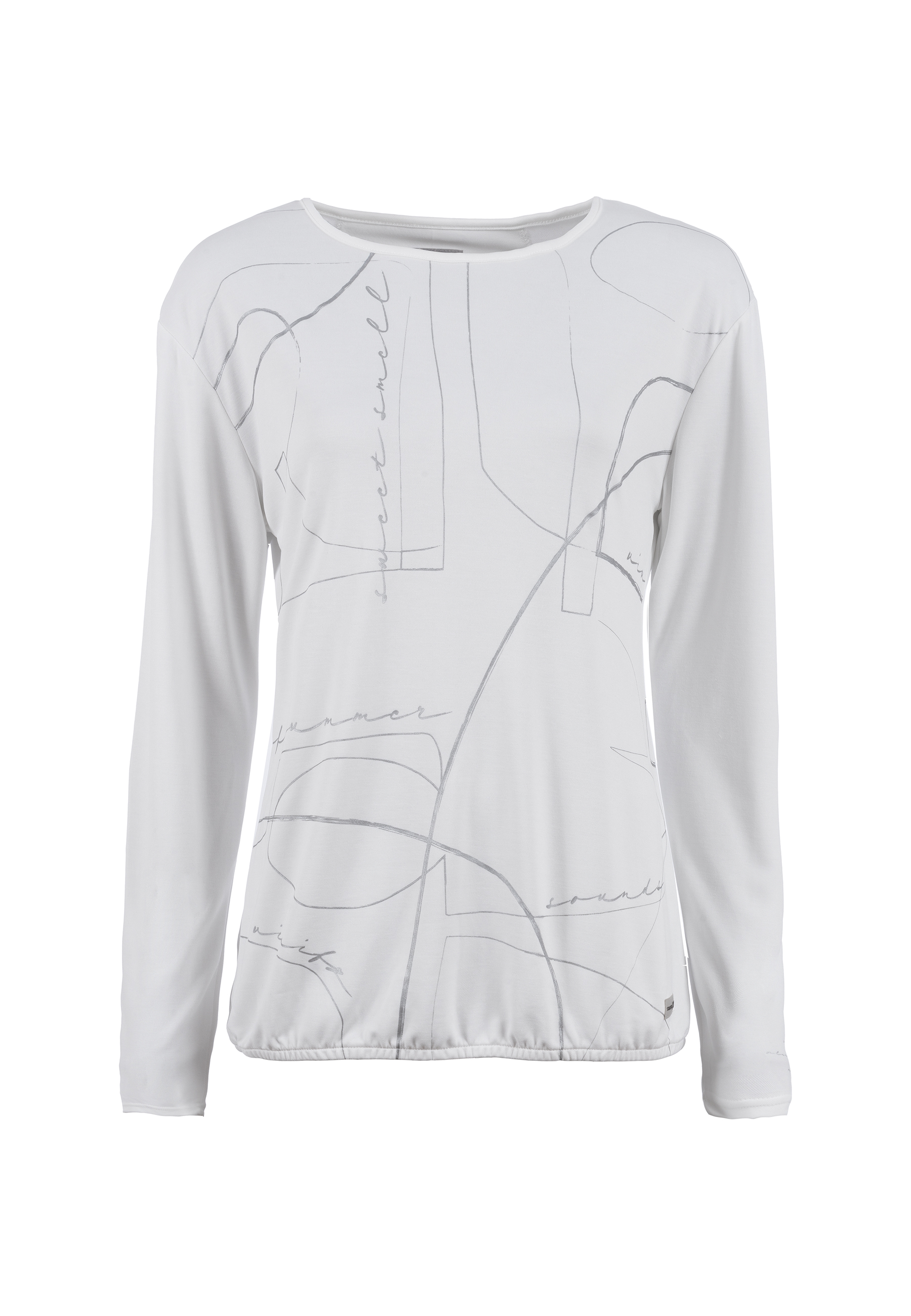 Bild von Soquesto Langarmshirt Nicola white