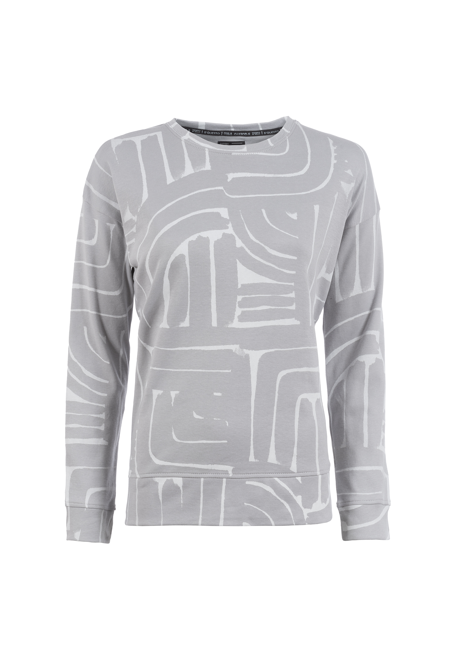 Bild von Soquesto Sweatshirt OlivetSOQ grey