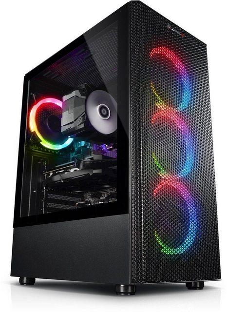 Bild von Kiebel Rhino VII Gaming-PC (AMD Ryzen 7 AMD Ryzen 7 7700X, RX 7600, 32 GB RAM, 1000 GB SSD, Luftkühlung, WLAN, ARGB-Beleuchtung)