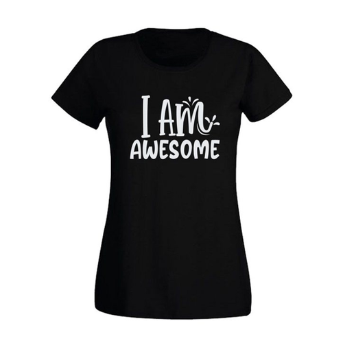 Bild von G-graphics Damen T-Shirt - I am awesome Slim-fit-Shirt