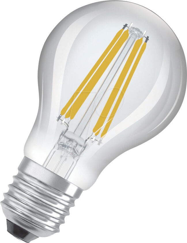 Bild von OSRAM SUPERSTAR+ CLASSIC A FIL 75 LED-Lampe, E27, Kolbenform, 5,7W, 1055lm, 2700K, warmweißes Licht, dimmbar, LED-Filament-Technologie, sehr geringer Energieverbrauch, Energieeffizienzklasse B