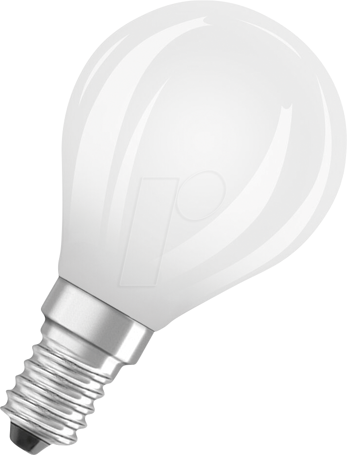 Bild von OSRAM SUPERSTAR+ CLASSIC P GLFR 40 LED-Lampe, E14, Miniballform, 2,9W, 470lm, 2700K, warmweißes Licht, dimmbar, LED-Filament-Technologie, sehr geringer Energieverbrauch, Energieeffizienzklasse C
