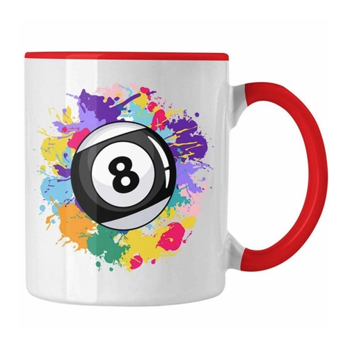 Bild von Trendation Billard Tasse – Geschenkidee für Billardspieler