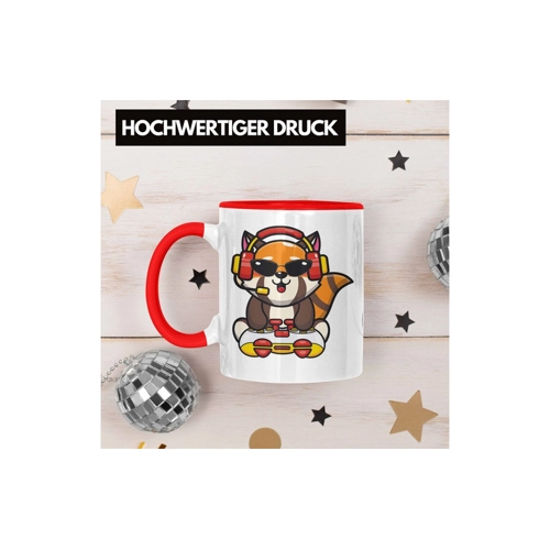 Bild von Trendation Gaming Panda Tasse – Perfektes Geschenk für Kinder