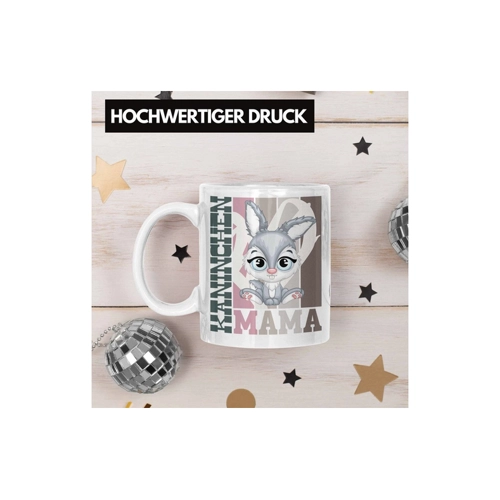 Bild von Trendation - Kaninchen Mama Tasse Geschenk für Hasen Besitzerin Spruch
