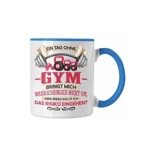 Bild von Trendation Tasse - Gym Tasse für Fitnessliebhaber