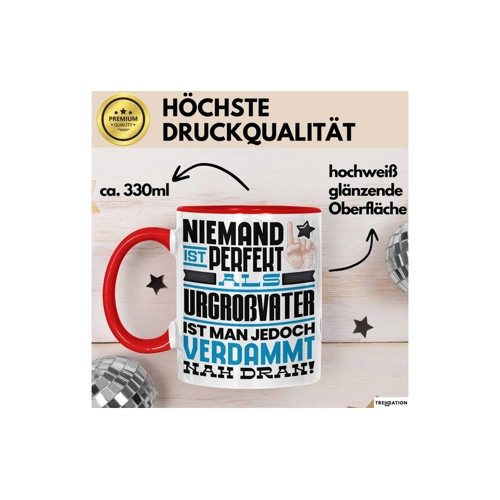 Bild von Trendation Tasse Urgroßvater – Eine lustige Geschenkidee