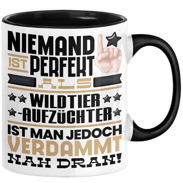 Bild von Trendation Tasse Wildtieraufzüchter Geschenk Tasse Lustige Geschenkidee für Wildtierauf