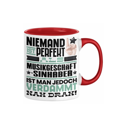 Bild von Trendation Tasse für Musikgeschäftsinhaber – Ein perfektes Geschenk
