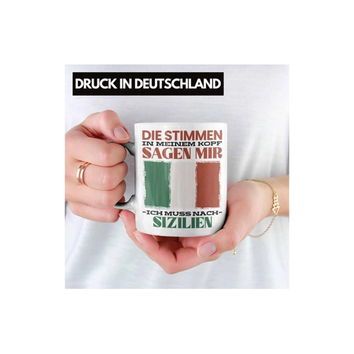 Bild von Trendation Tasse Sizilien - Die perfekte Geschenkidee