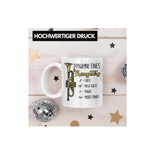 Bild von Trendation Tasse Lustige Trompete - das perfekte Geschenk für Trompeten-Spieler