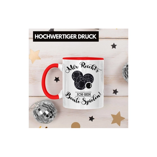 Bild von Trendation Boule Tasse - Ein ideales Geschenk für Boule-Spieler