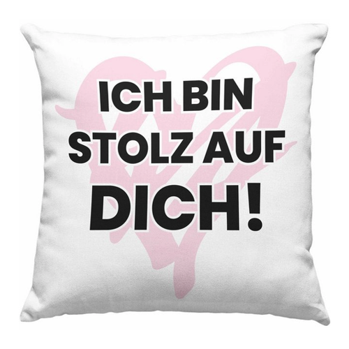 Bild von Trendation Dekokissen - Ich Bin Stolz Auf Dich