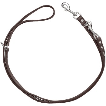 Bild von Hunter Verstellbare Führleine Grenaa dunkelbraun 2 m, 13 cm