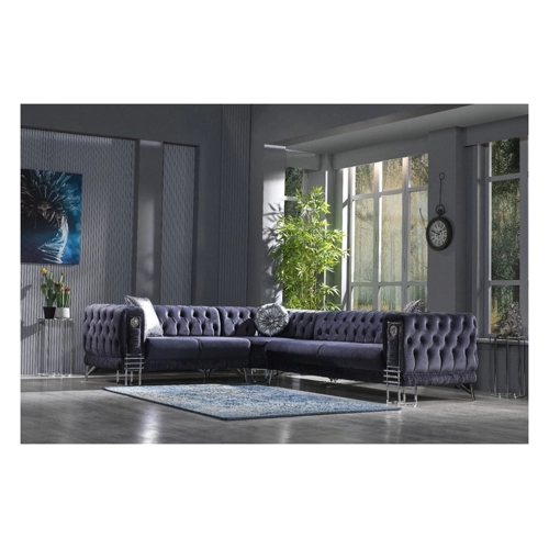 Bild von Villa Möbel Ecksofa Löwe - Hand Made Quality im modernen Design