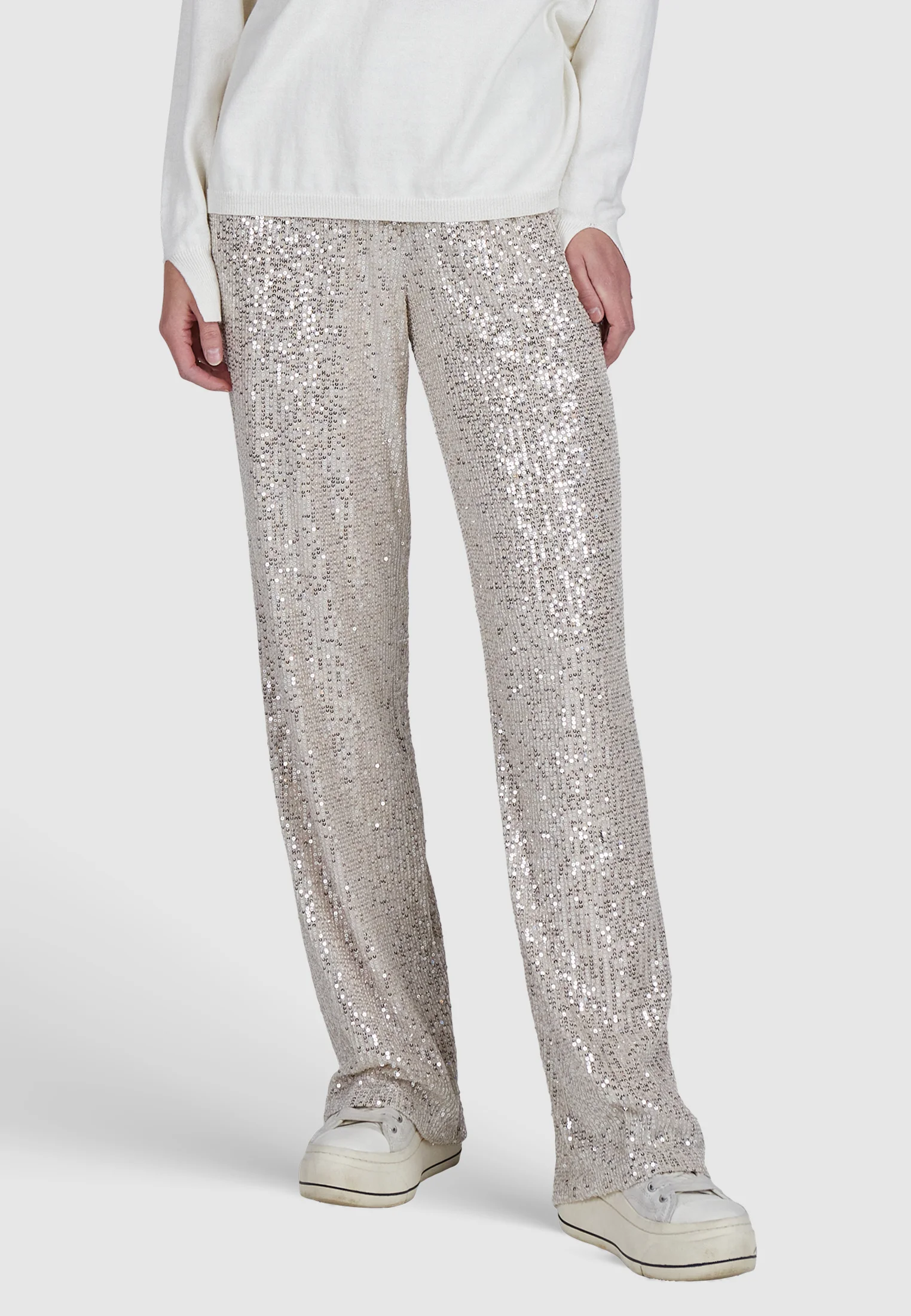 Bild von Pailletten-Hose mit Gummibündchen