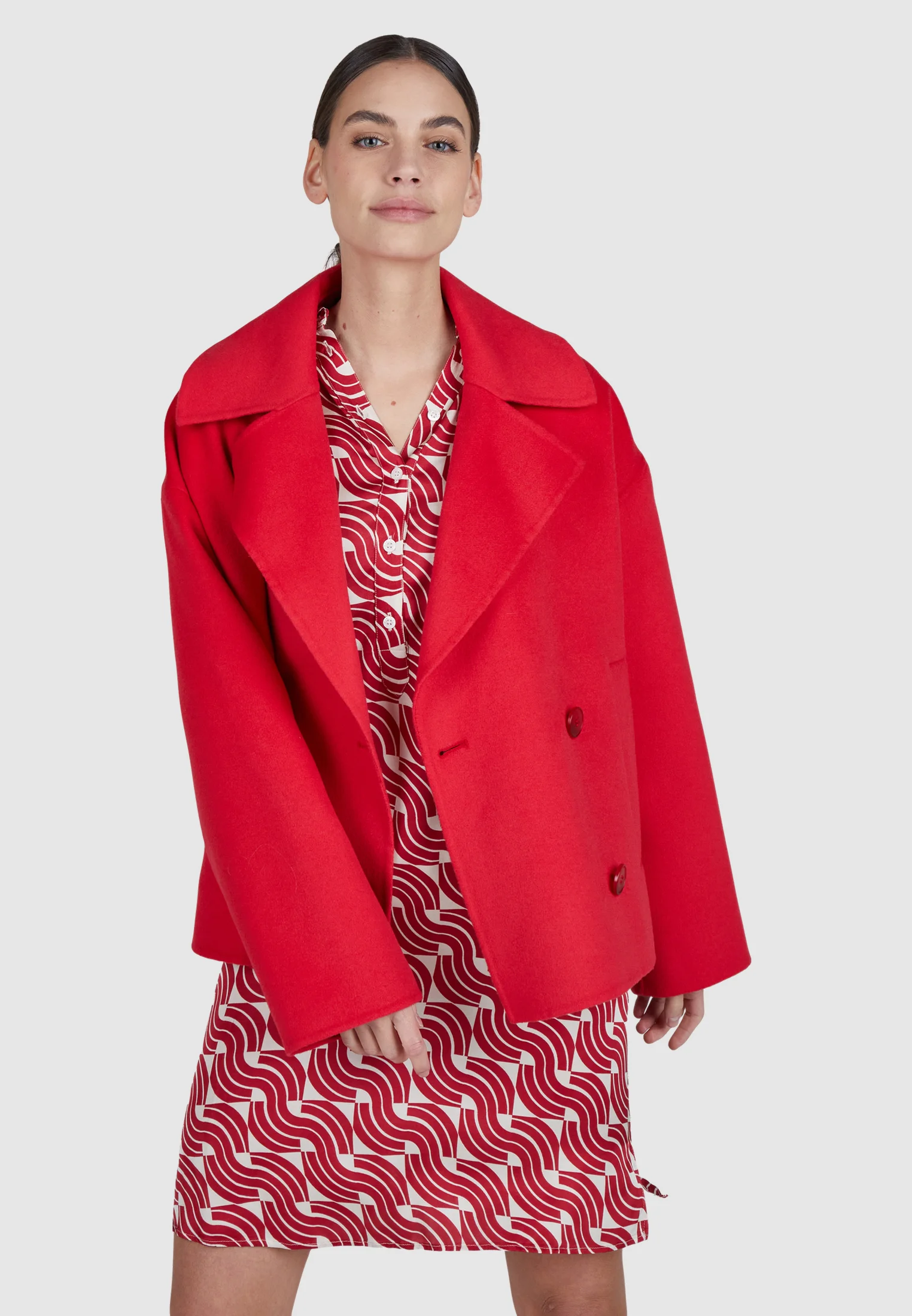 Bild von Kaban-Jacke aus echtem Double-Face