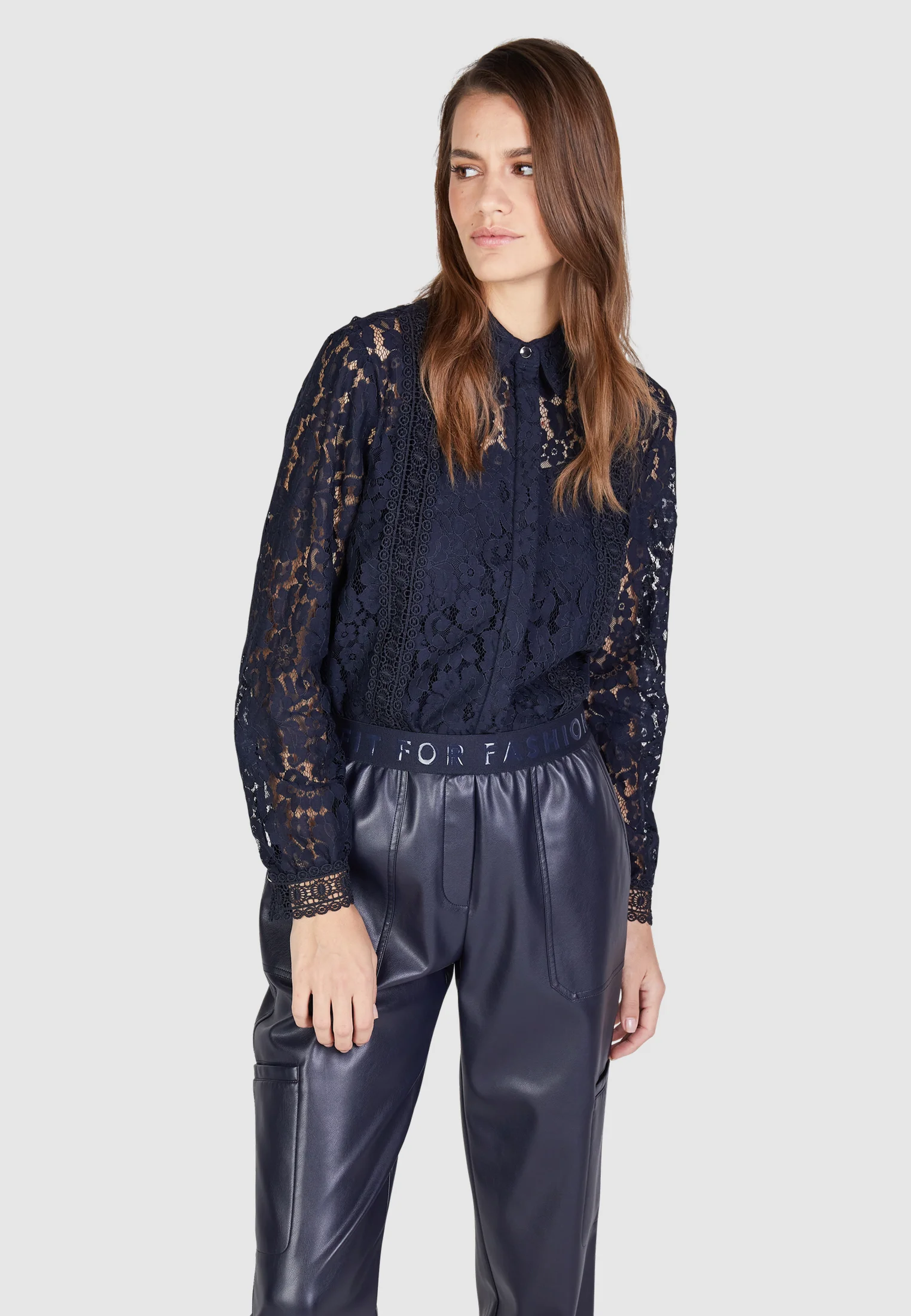 Bild von MARC AUREL Spitzenbluse mit Unterziehtop
