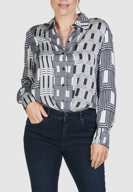 Bild von MARC AUREL Hemdbluse mit Art Déco Print