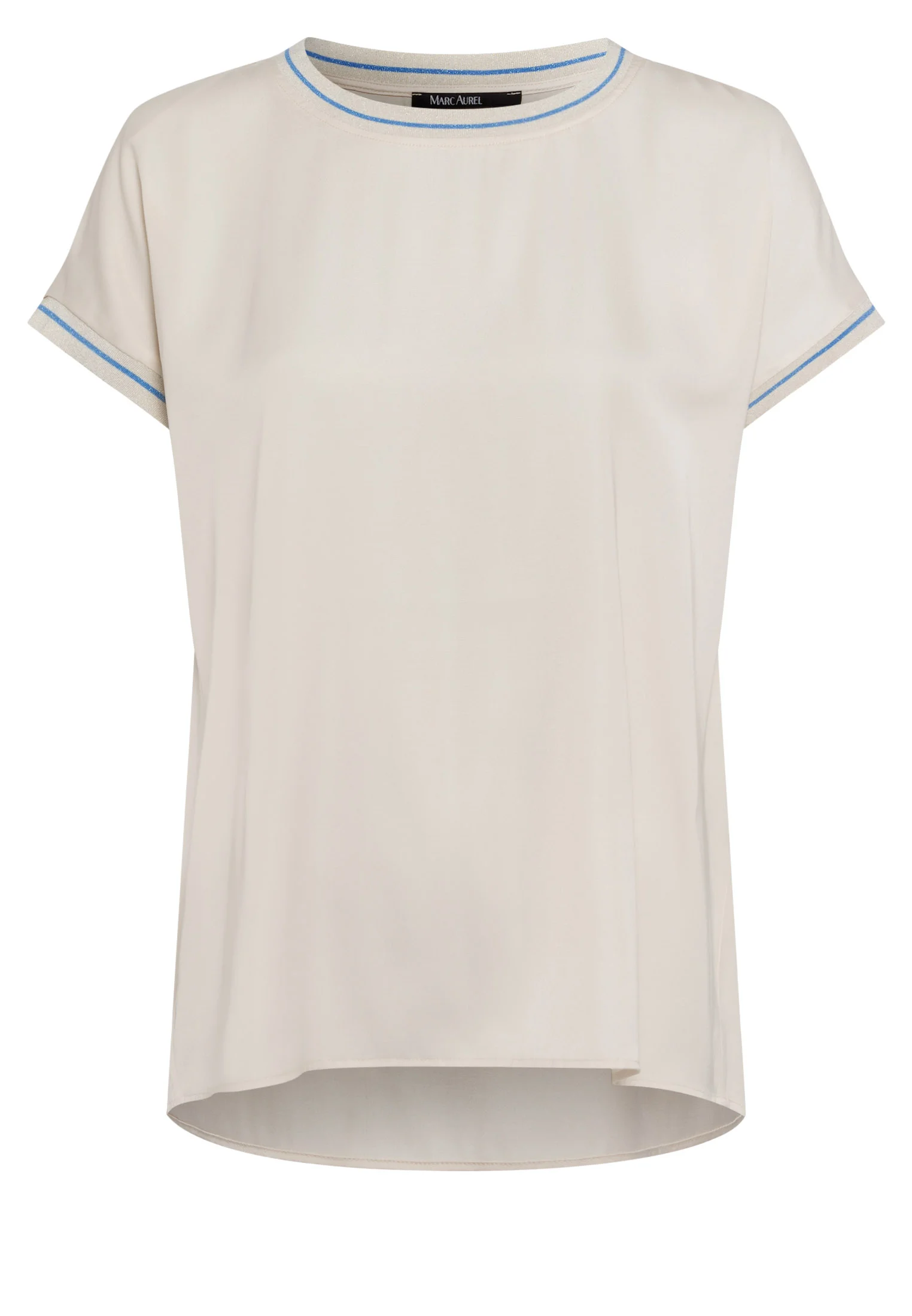 Bild von Top mit Lurexkante aus Satin