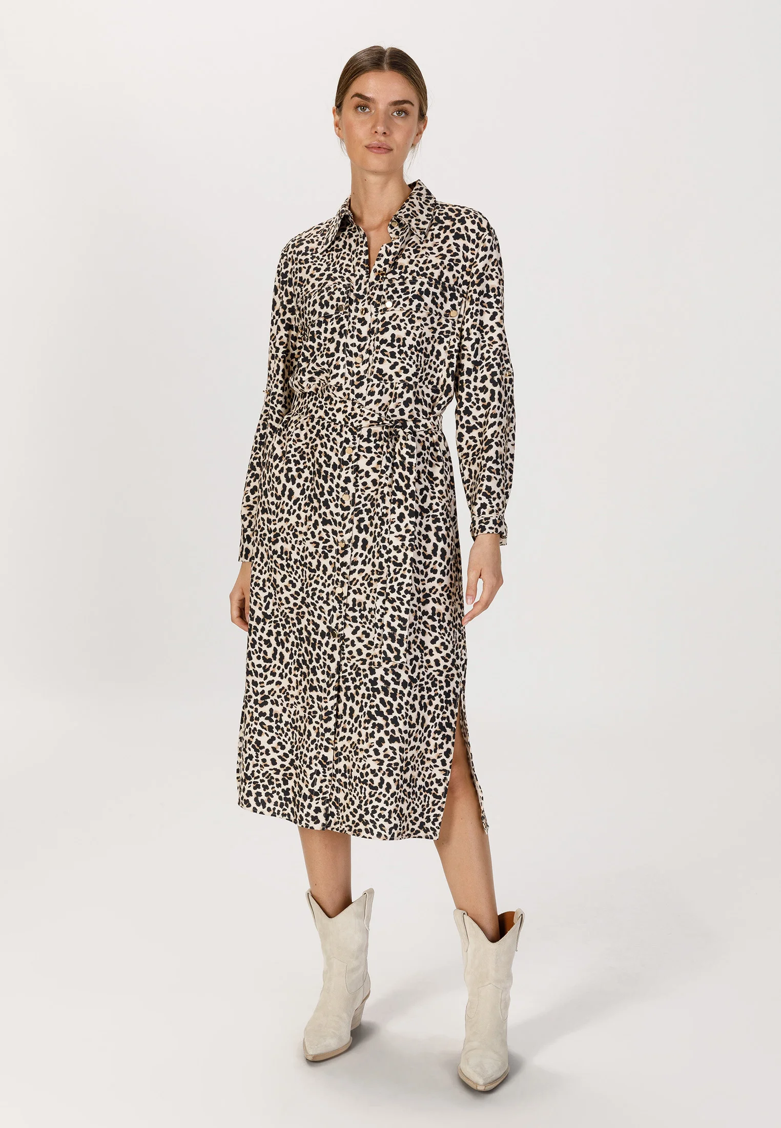 Bild von Kleid mit Leopardenprint