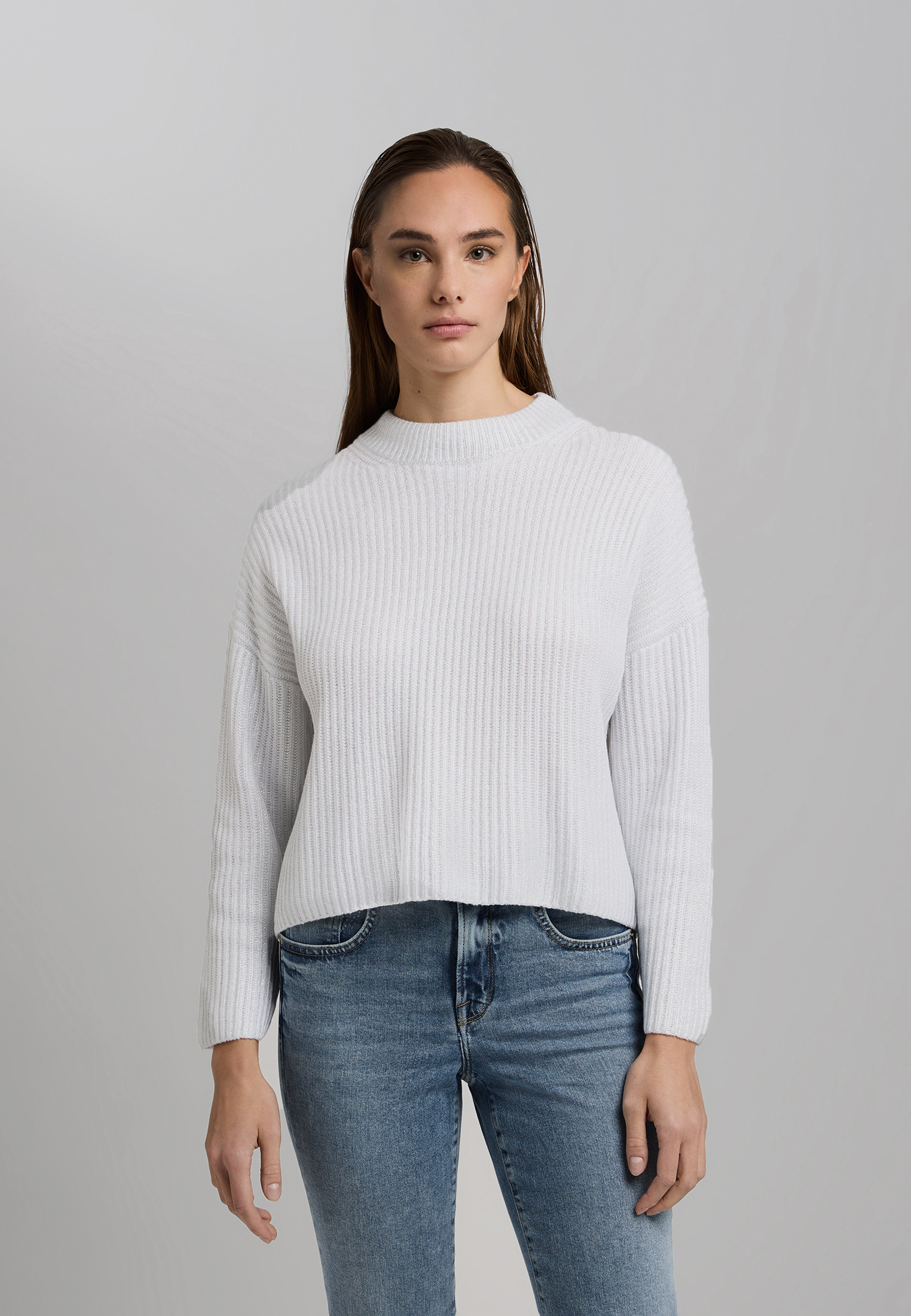 Bild von MARC AUREL Strickpullover Strick off white varied