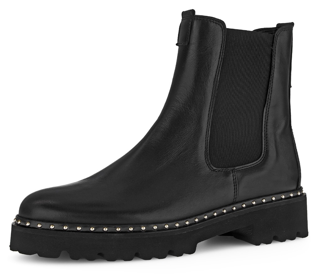 Bild von Gabor Chelseaboots, Blockabsatz, Stiefelette, Boots, Reißverschluss und Stretcheinsatz