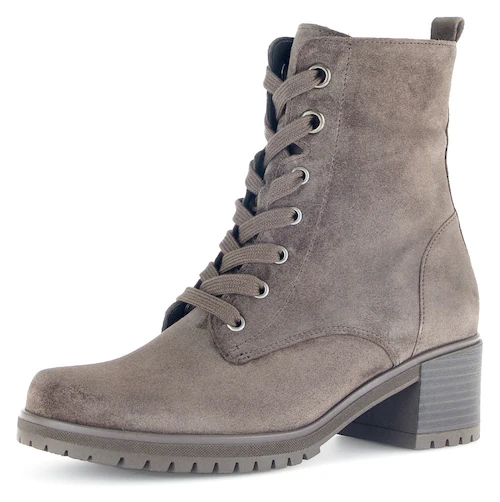 Bild von Gabor Schnürstiefelette, Blockabsatz, Schnürboots, Stiefelette mit Best Fitting-Ausstattung
