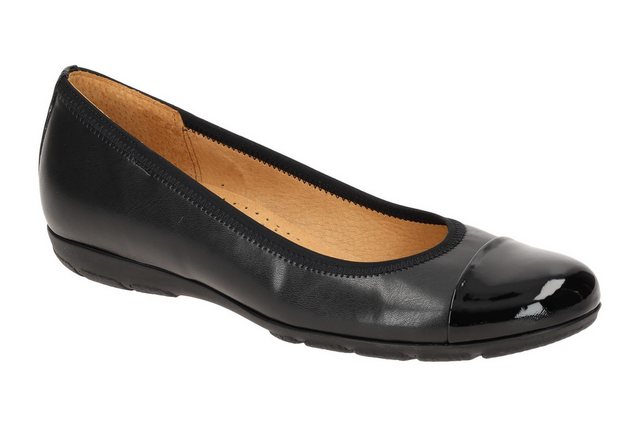 Bild von Gabor 54.161.57 schwarz - Ballerina - Halbschuhe - Slipper f?r Damen