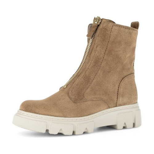 Bild von Gabor Stiefelette mit goldfarbenem Front-Reißverschluss