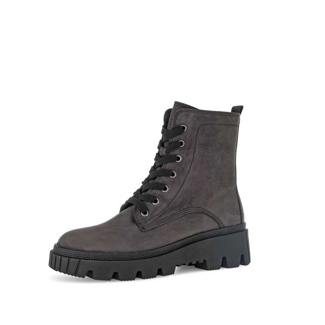 Bild von Gabor Schnürboots, Plateau, Schnürstiefelette, Chunky Boots mit Innenreißverschluss