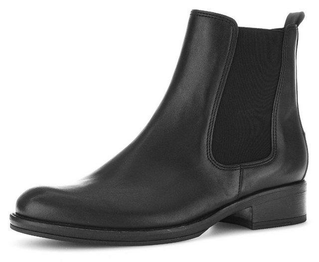 Bild von Gabor Chelseaboots, Blockabsatz, Businesschuh, Stiefelette mit OPTIFIT-Wechselfußbett