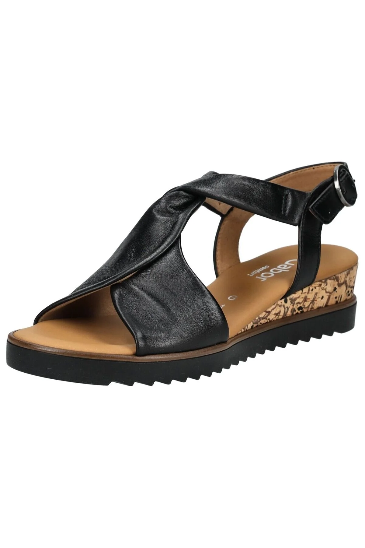 Bild von Gabor GENUA 62.751.27 schwarz - Riemchen Sandale f?r Damen