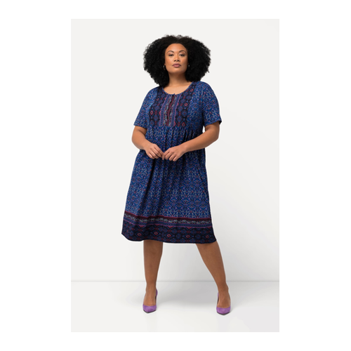 Bild von Ulla Popken Damen Jerseykleid in Midilänge – Stil und Komfort für große Größen