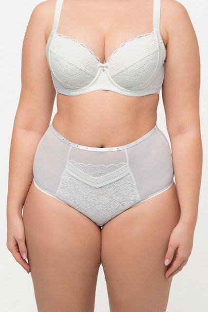 Bild von Grosse Grössen Maxislip, Damen, weiß, Größe: 42/44, Baumwolle/Synthetische Fasern/Elasthan, Ulla Popken