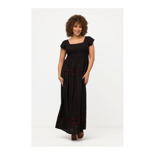 Bild von Elegantes Smok-Maxikleid für Damen von Ulla Popken