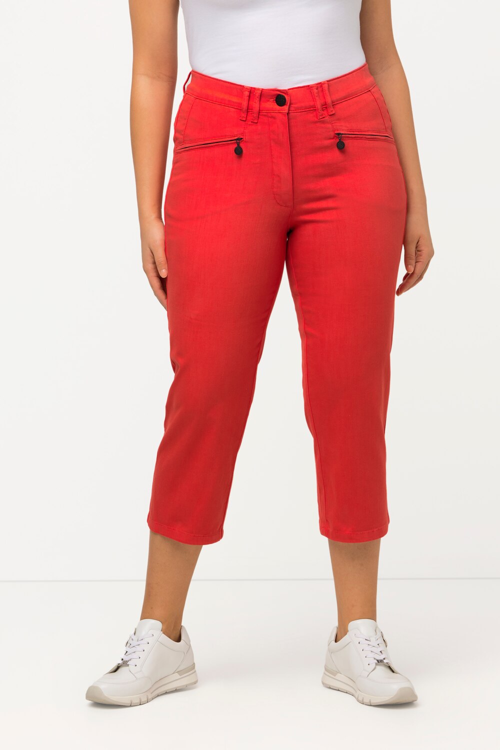 Bild von Grosse Grössen Hose Mony, Damen, rot, Größe: 56, Baumwolle, Ulla Popken