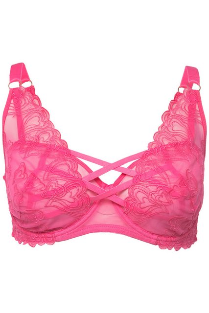 Bild von Große Größen Bügel-BH, Damen, rosa, Größe: 95D, Synthetische Fasern/Polyester/Elasthan, Ulla Popken