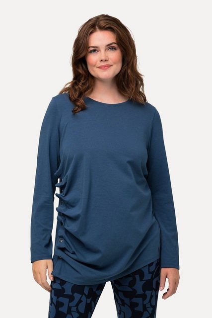 Bild von Grosse Grössen Shirt, Damen, blau, Größe: 50/52, Baumwolle, Ulla Popken